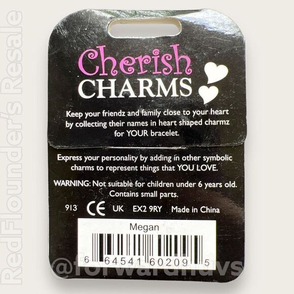 Bundle Sale 3 for $15 | Cherish Charms | Megan | Name Charm | Mulberry Studios - Picture 5 of 6